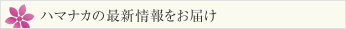 ハマナカの最新情報をお届け